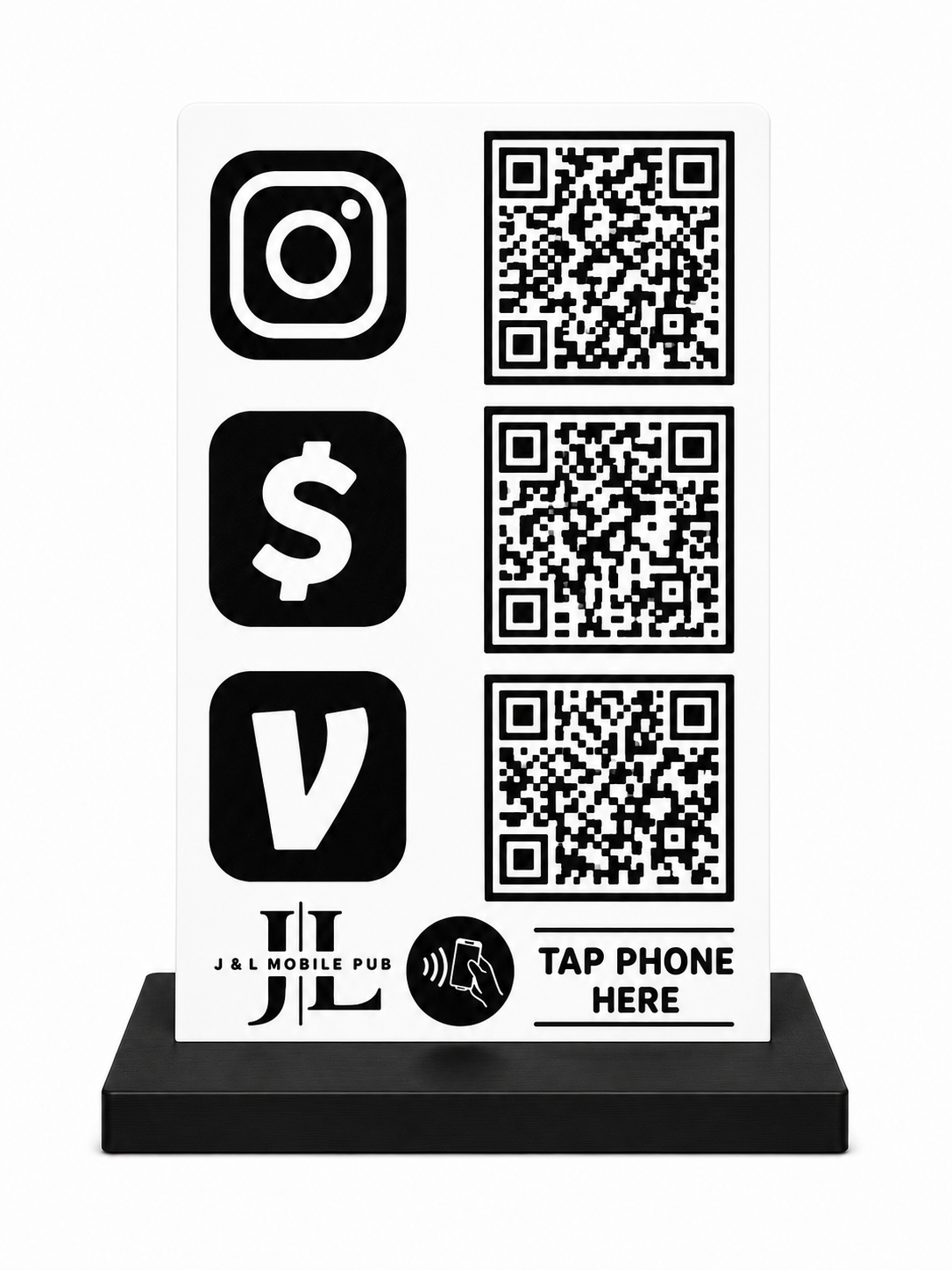 Custom Multi-QR Code Sign
