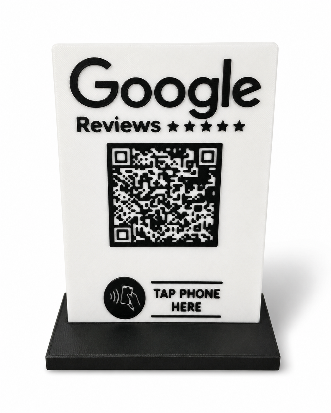 Custom Google Review QR Code Signs