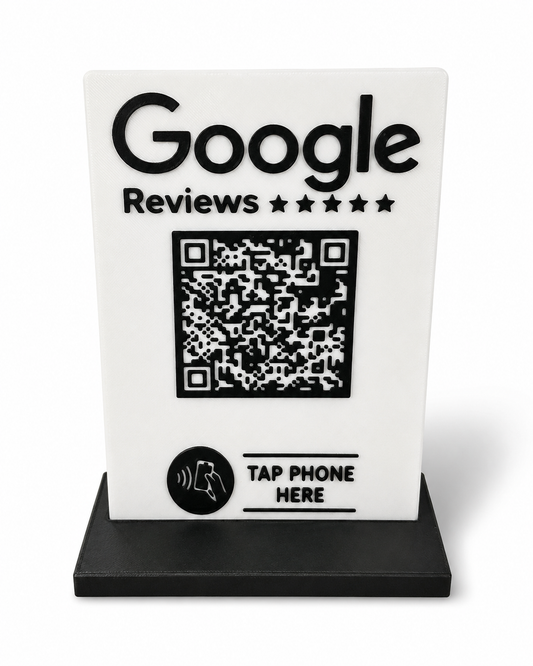Custom Google Review QR Code Sign