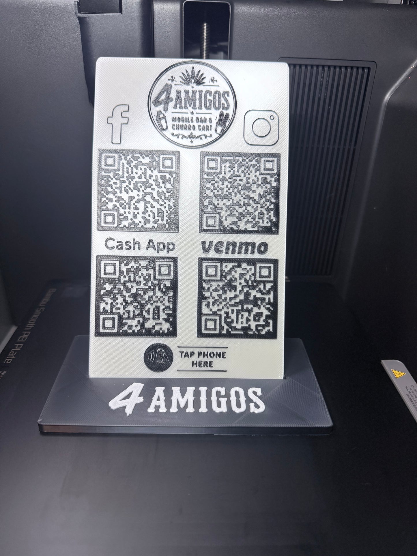 Multi-QR Business Signs